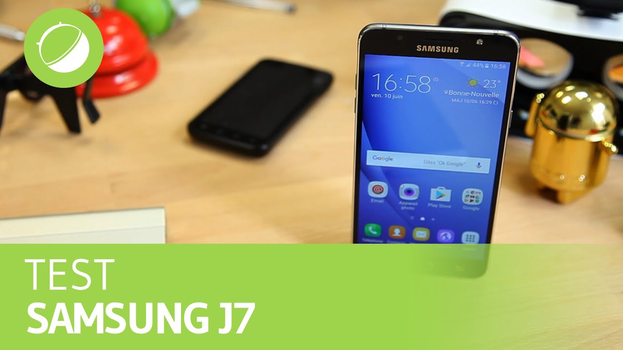 SAMSUNG GALAXY J7 (2016) : Le test